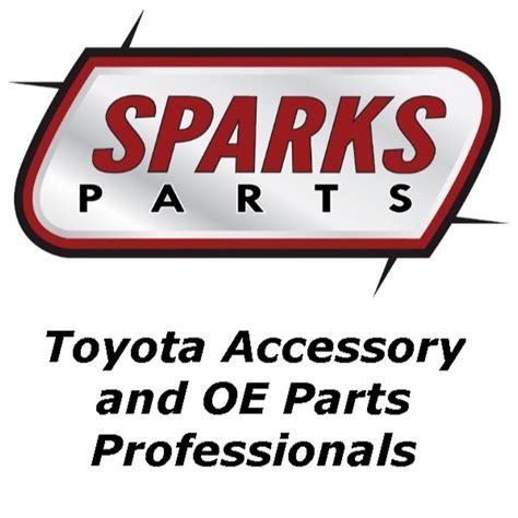 Sparks parts - Sparks Toyota. Our Toyota Parts Specialists have many years of experience with Genuine Toyota Parts and Accessories! We are happy to assist you in identifying what parts to order. Supply your vehicle's VIN Number, and text our team of Parts Specialists at 854-600-4869.